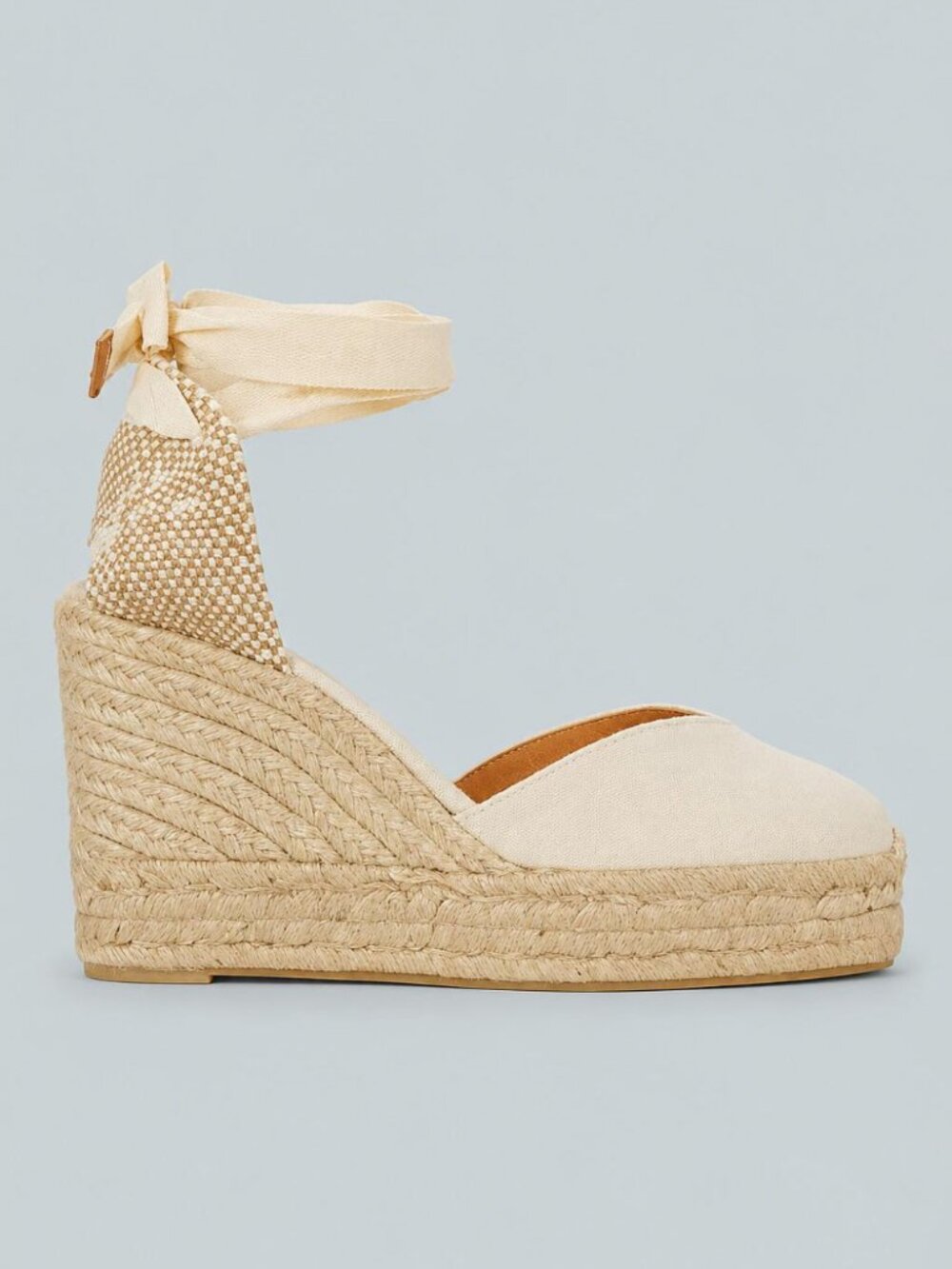 Women's Chiara Espadrille Wedge Sandals - Ivory